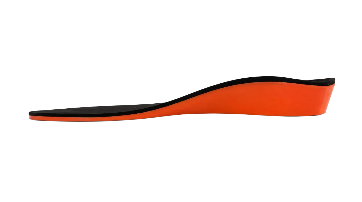 Charge build custom 3D printed insole, side profile