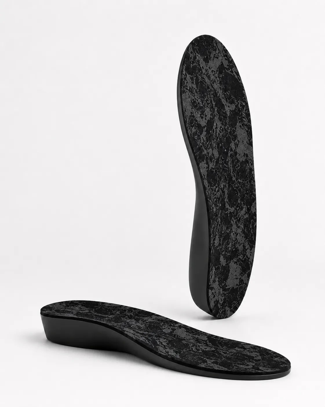 Core insole pair, standing and laying