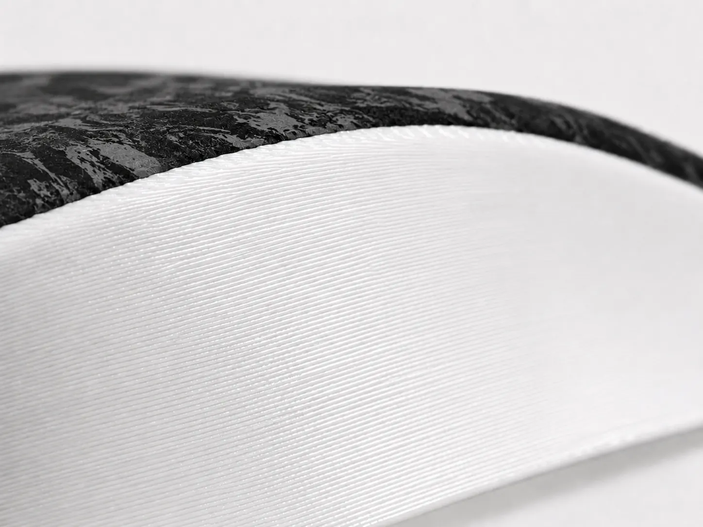 Cloud insole macro, print layer detail